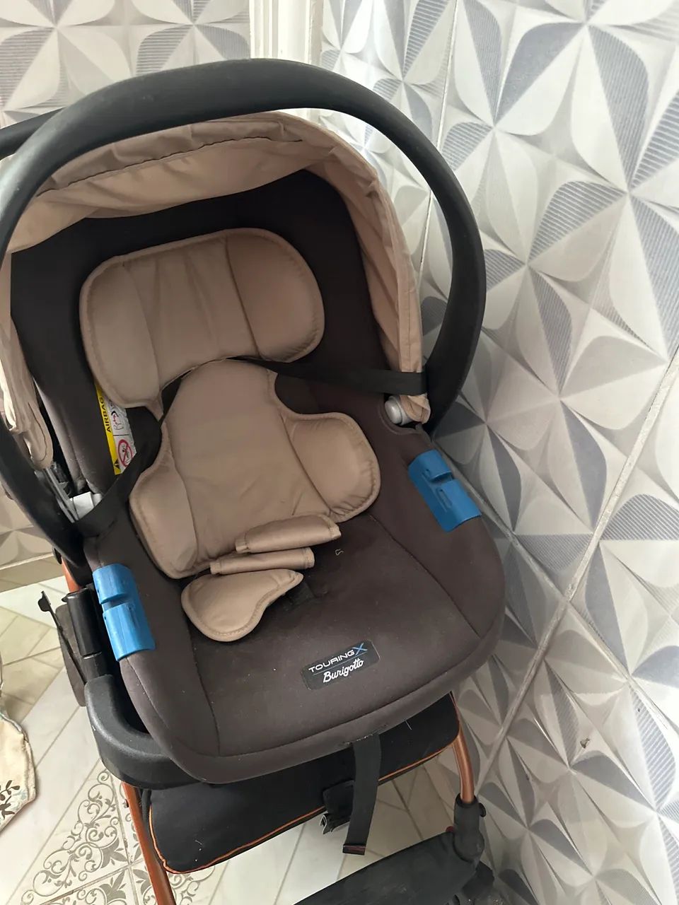 Bebê conforto e carrinho  - Foto 2