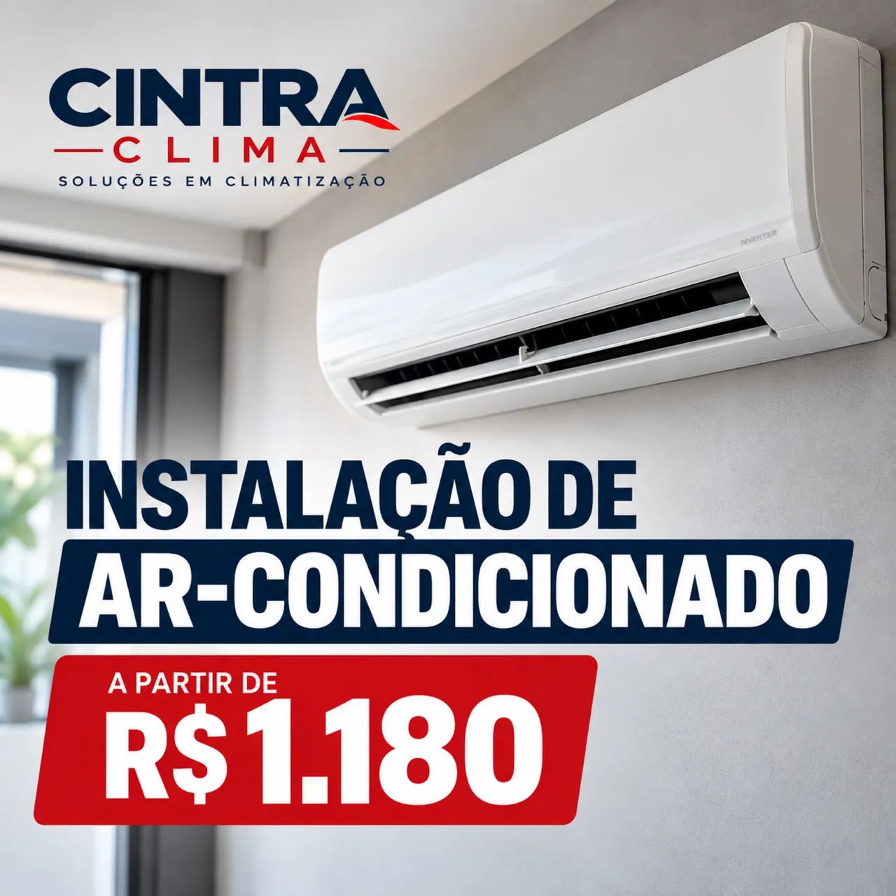 INSTALAÇÃO DE AR-CONDICIONADO