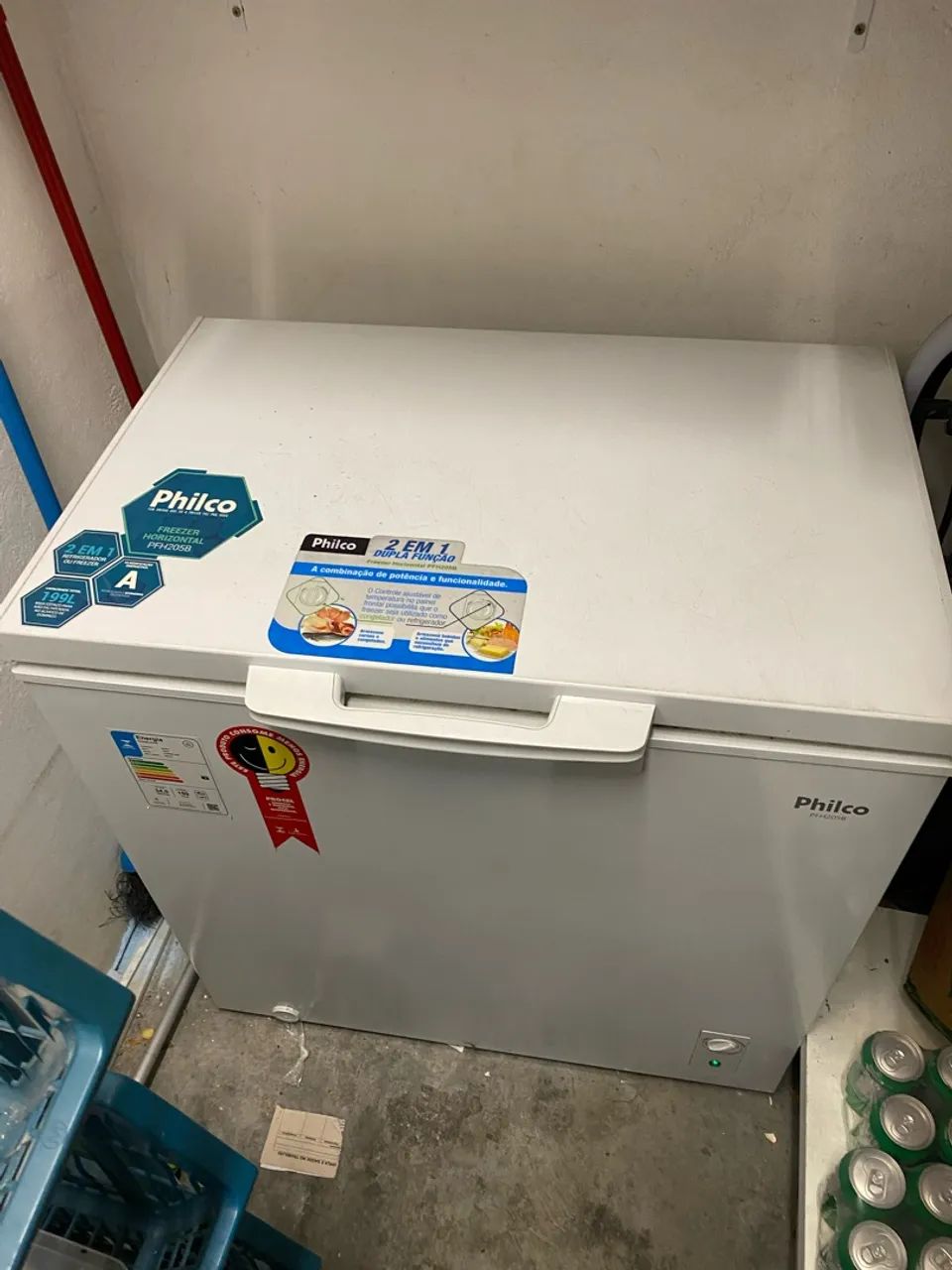 Excelente Freezer Philco 199 litros - Foto 2