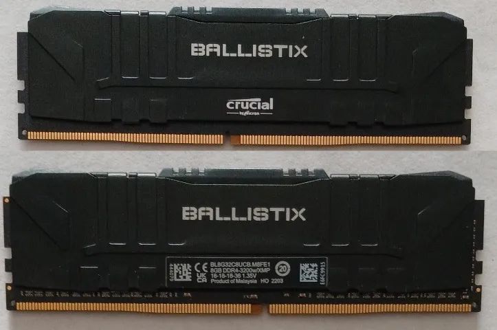 Memória Crucial Ballistix, 8GB, 3200MHz, DDR4, CL16, Preto - Foto 3