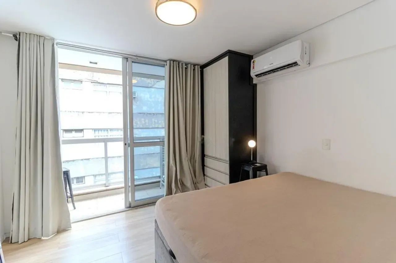 Studio para alugar com 24m², 1 quarto e 1 vaga
