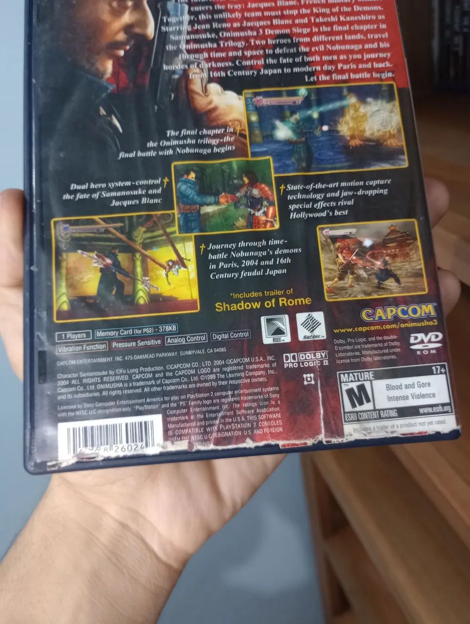 Onimusha 3 PS2 Original  - Foto 3