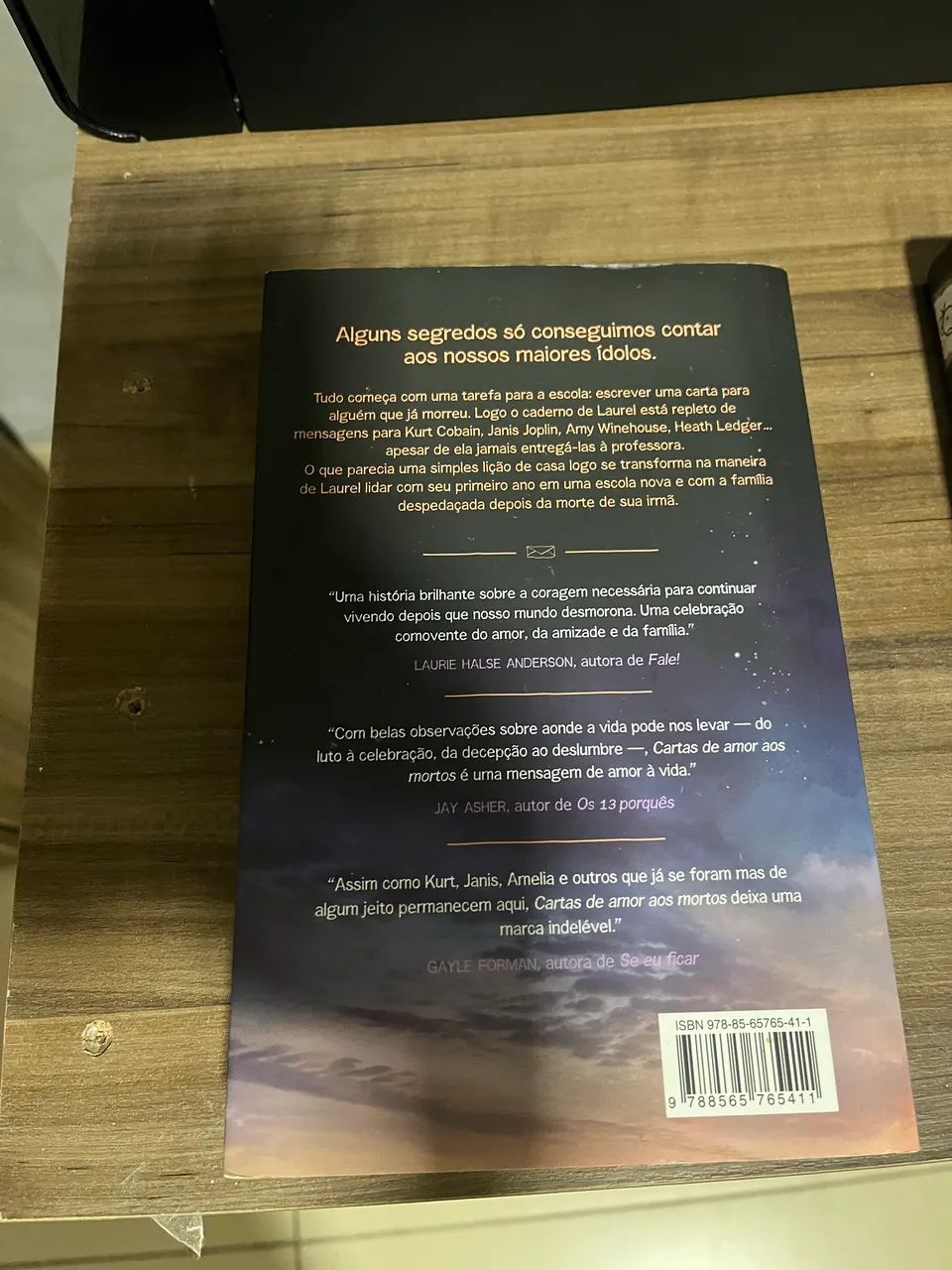 Livro Cartas de amor aos Mortos - Foto 2