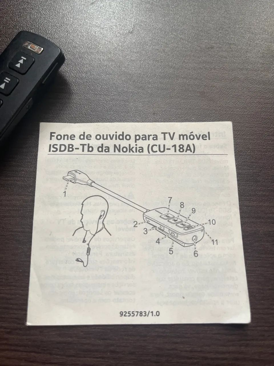 Fone de ouvido para TV MÓVEL ISDB-Tb da Nokia - Foto 2