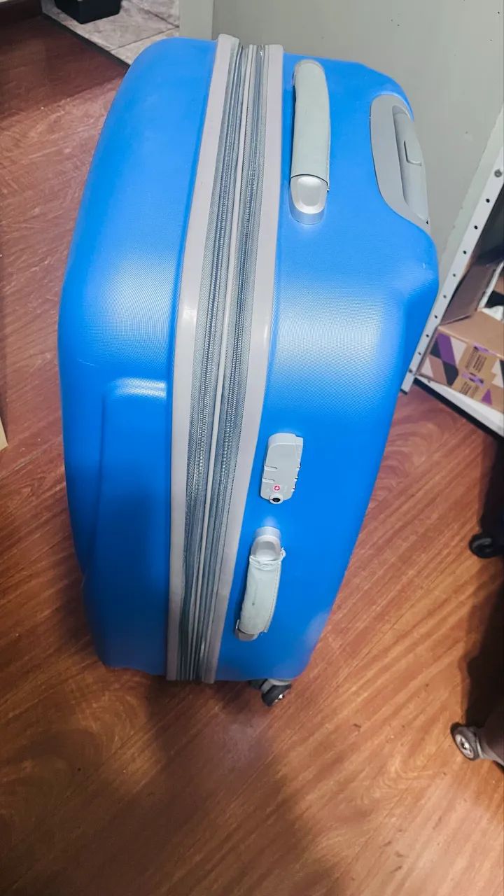 Mala de viagem grande com rodinhas 23k - Foto 5