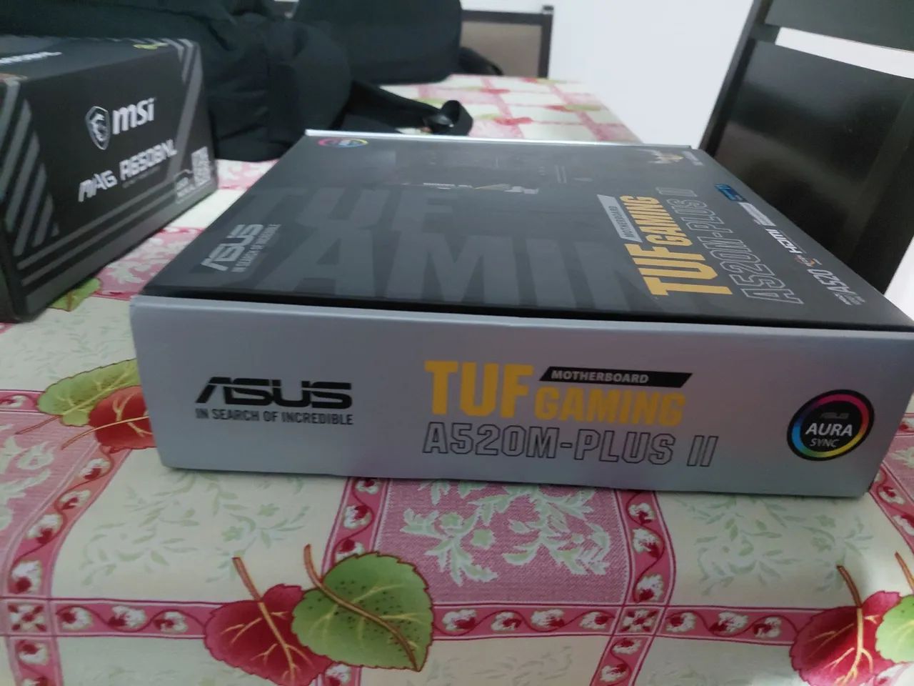 placa mãe asus tuf a520m plus II NUNCA USADA!! - Foto 3