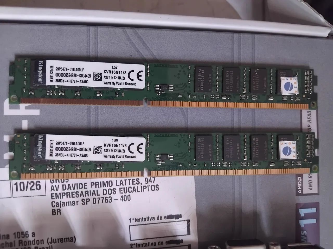 Kit para pc placa mae, memoria ram, processador + cooler - Foto 4