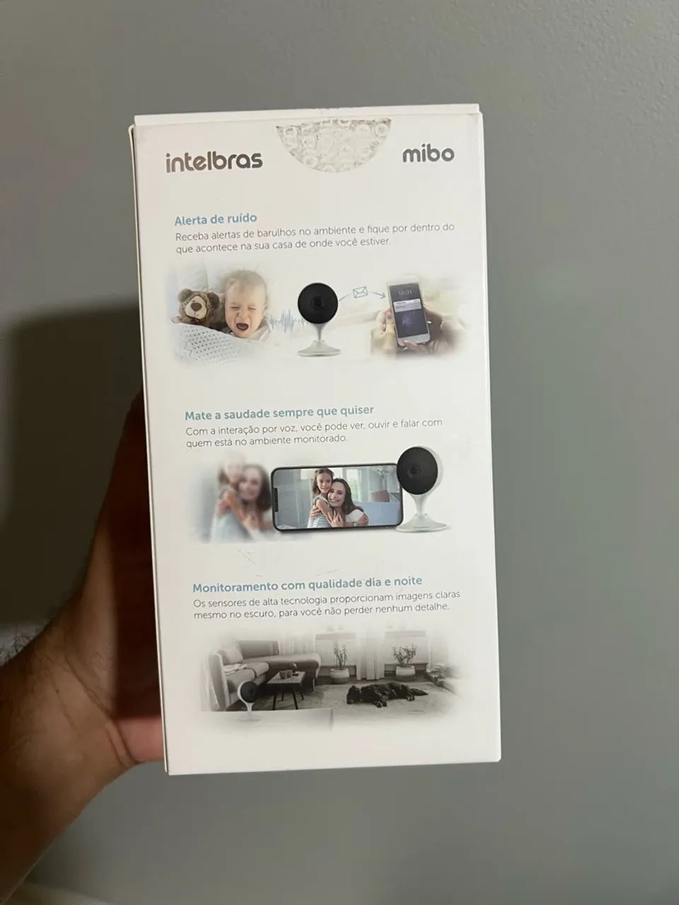 Câmera interna Wi-Fi intelbras  - Foto 3