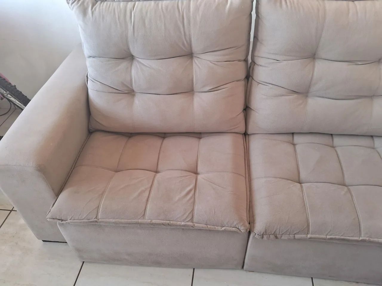Vendo sofá retrátil e reclinável  - Foto 2