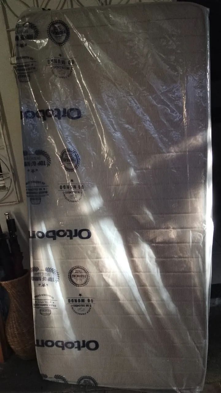 colchão e cama box solteiro ORTOBOM PRO-SAÚDE  - Foto 2