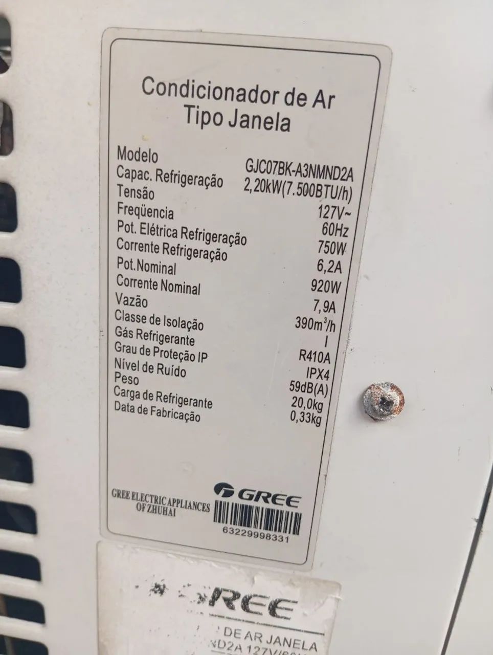 Ar condicionado Gree 7.500btus - Foto 3