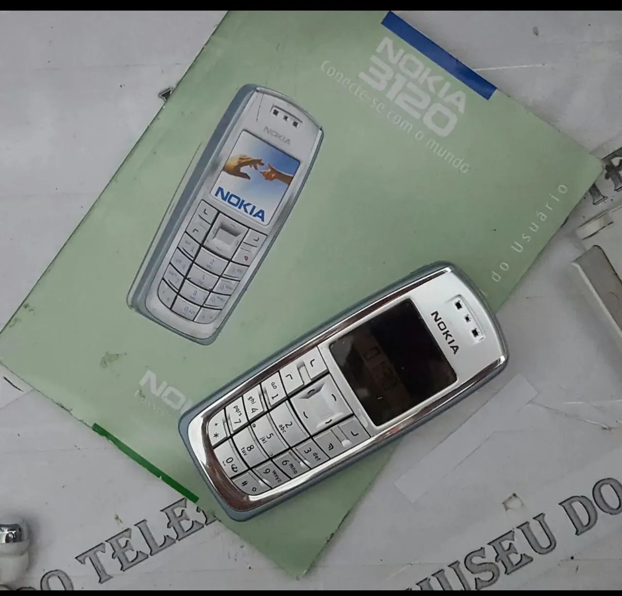 Nokia 3120 celular antigo RELIQUIA 2003 lindo  - Foto 2