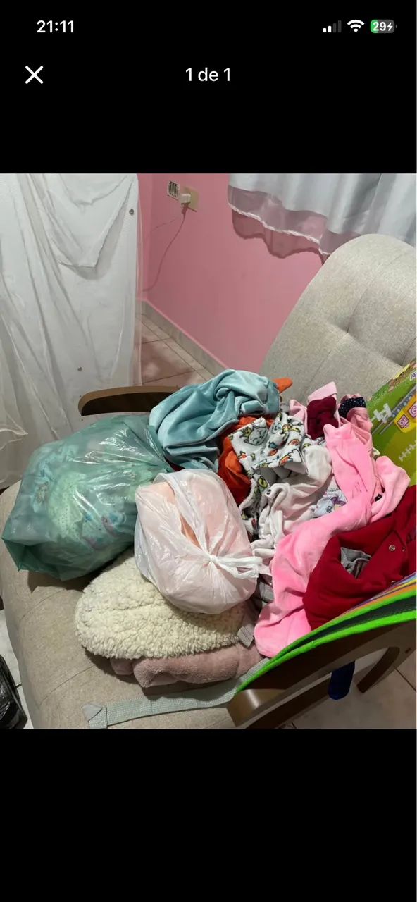 lote roupa de bebe menina