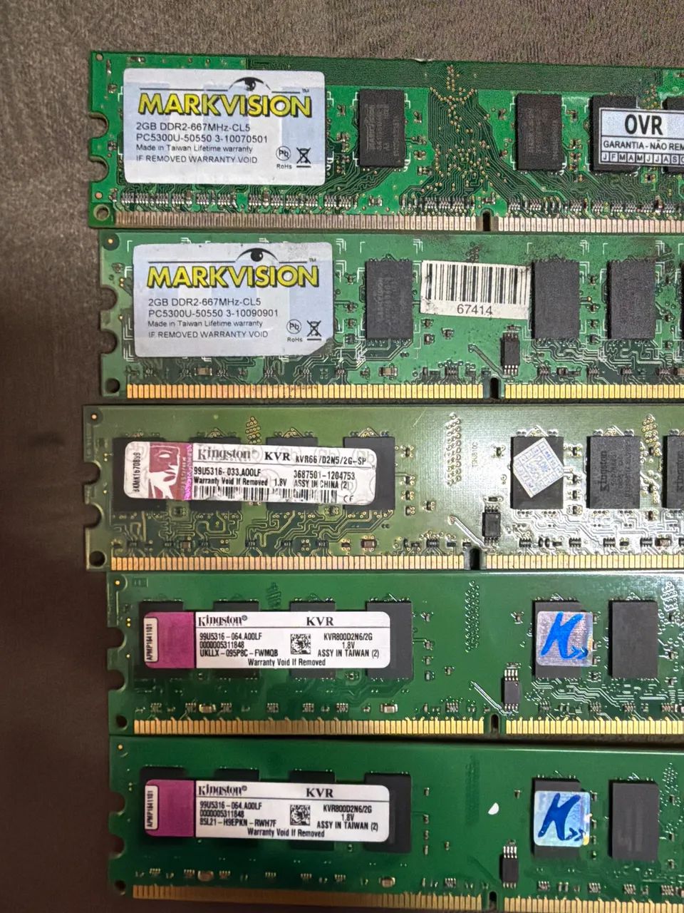 Memória  pc ddr2 2gb  - Foto 3