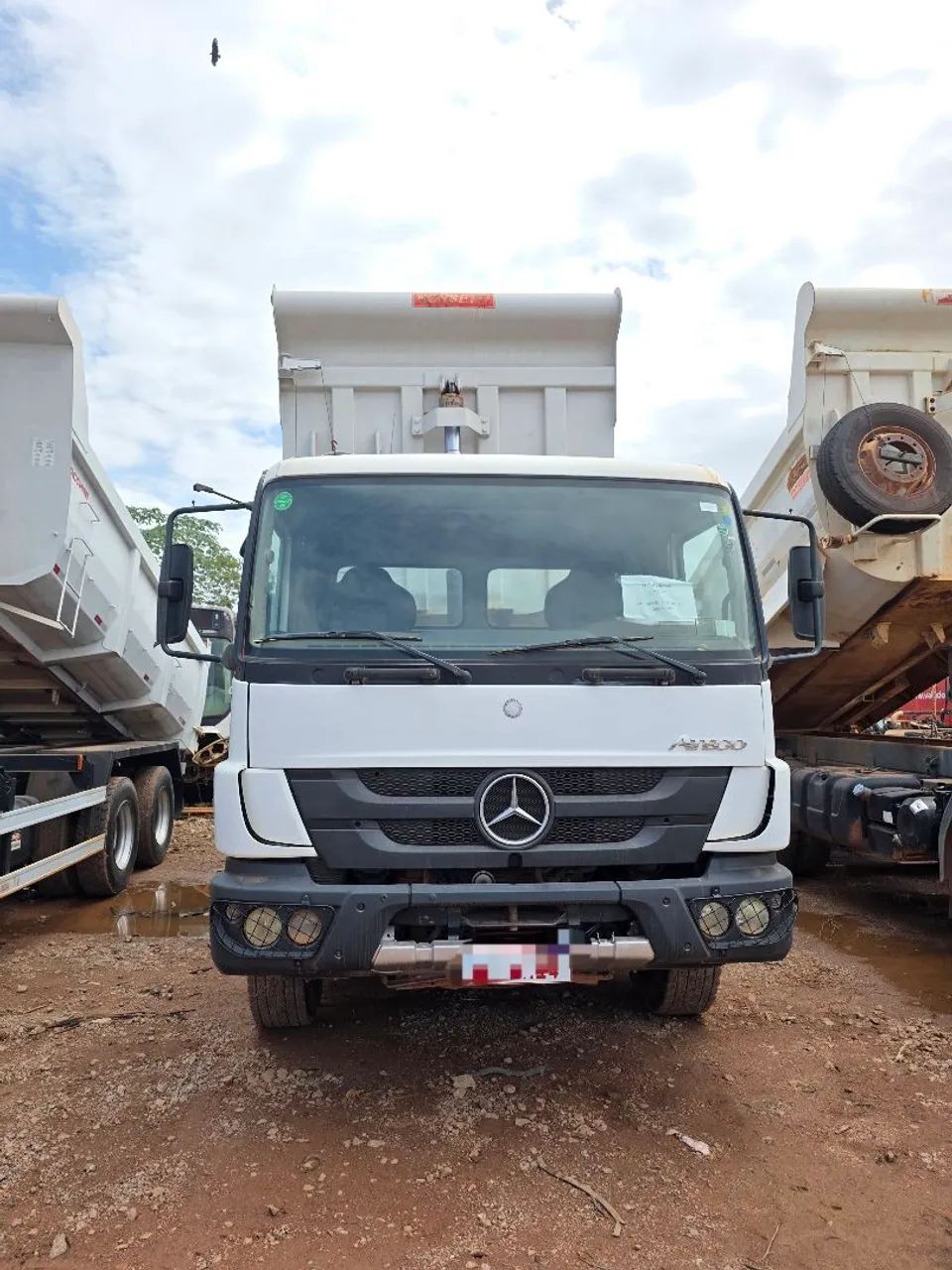 Mercedes Benz Atego 2730 6x4 caçamba rossetti facchinni - Foto 4