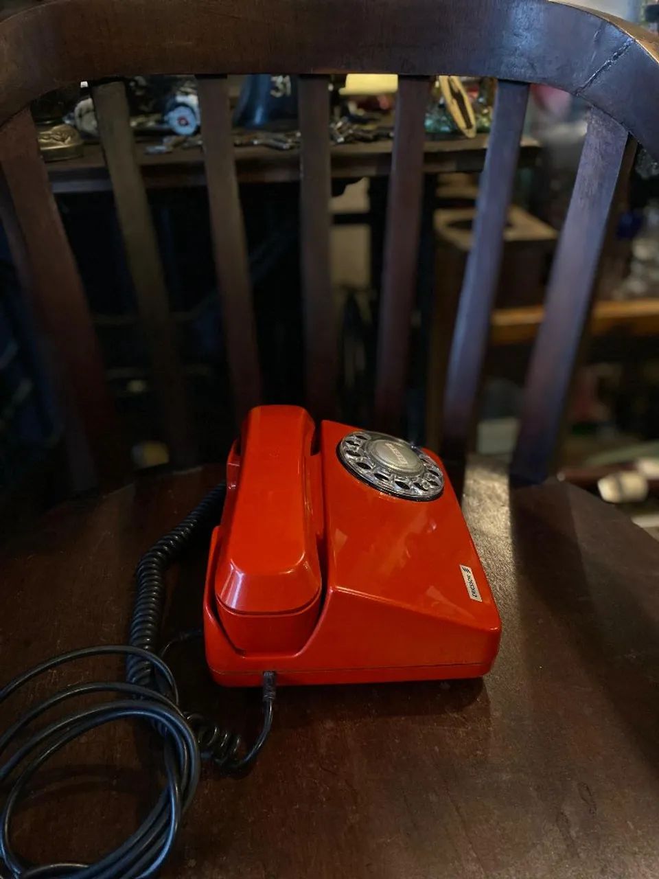Antigo telefone Ericsson vermelho (ref:290) - Foto 3