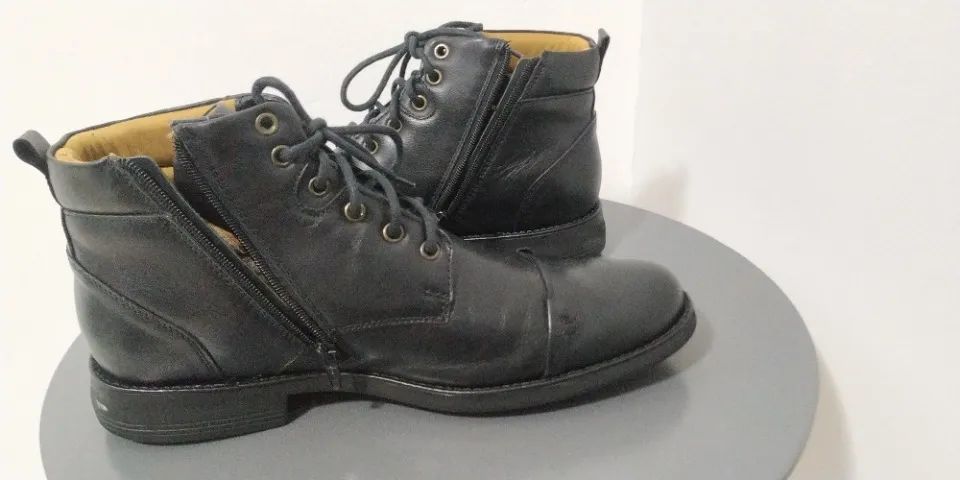 Tênis Hocks e Bota Ferriceli de Couro - Foto 3