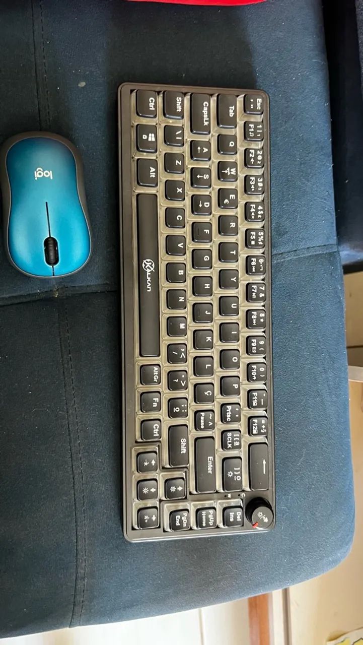 TECLADO E MOUSE (sem fio)  - Foto 4