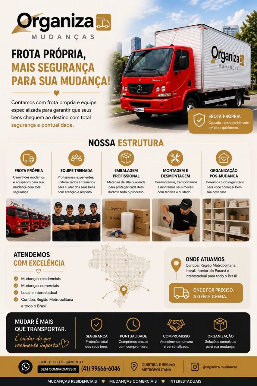 MUDANÇAS RESIDENCIAIS E COMERCIAIS | CURITIBA E REGIÃO - Foto 2