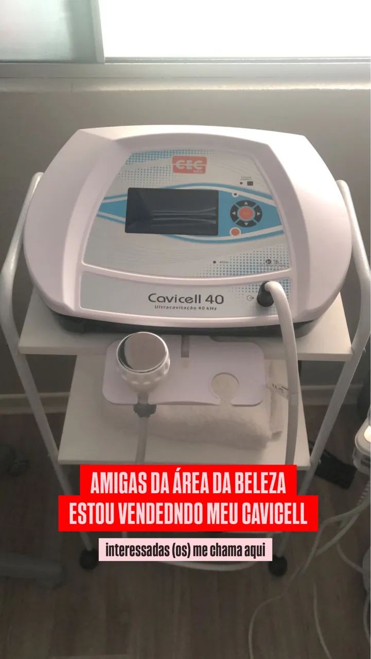 APARELHO DE ULTRASSOM CAVICCEL 40