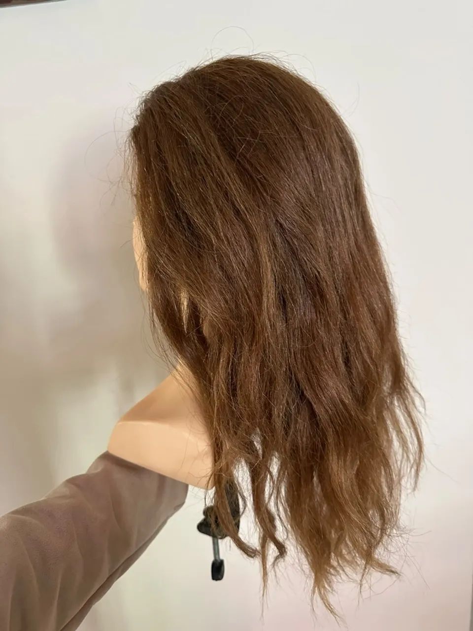 Boneca de Treino para penteados e tranças com cabelo humano - Foto 2