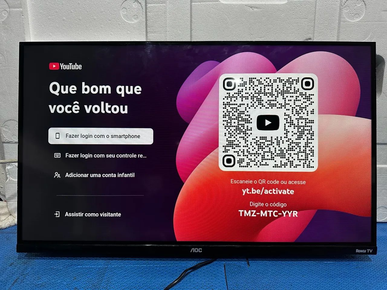 Tv AOC Roku 32 polegadas  - Foto 2