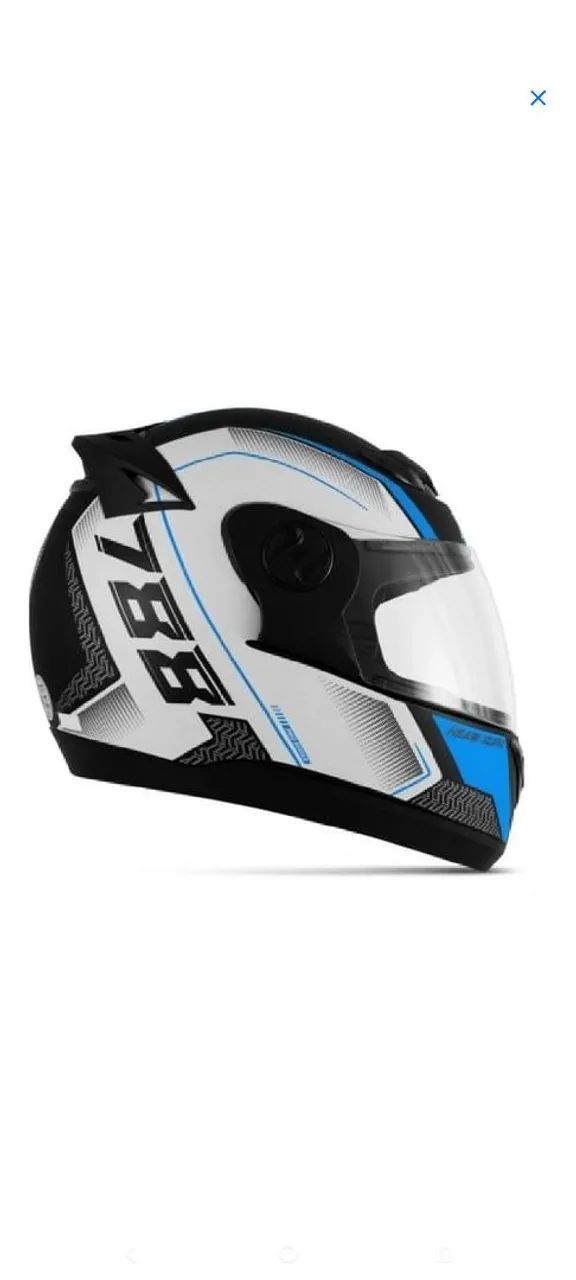 Capacete Ptork Evolution 788 G6 Az 58