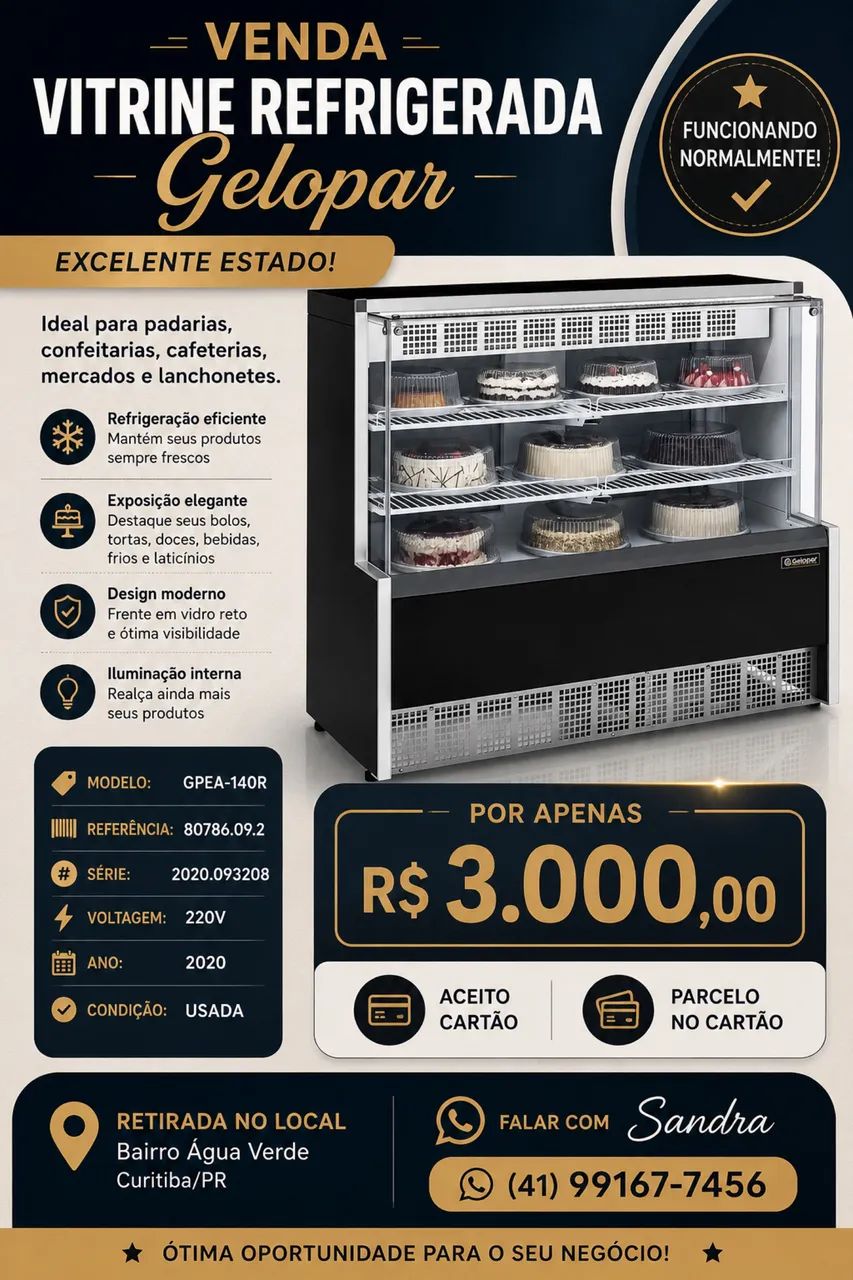 Geladeira expositora Gelopar  - Foto 2