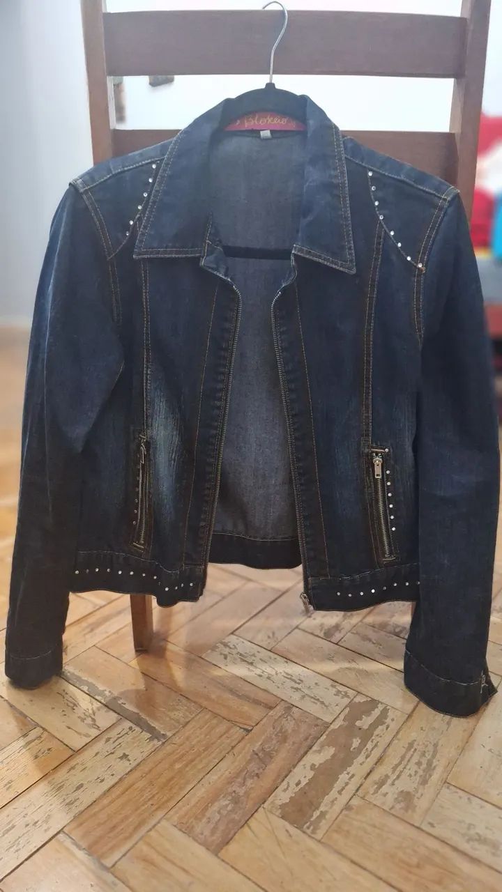 Jaqueta Jeans - Desapego - Foto 2