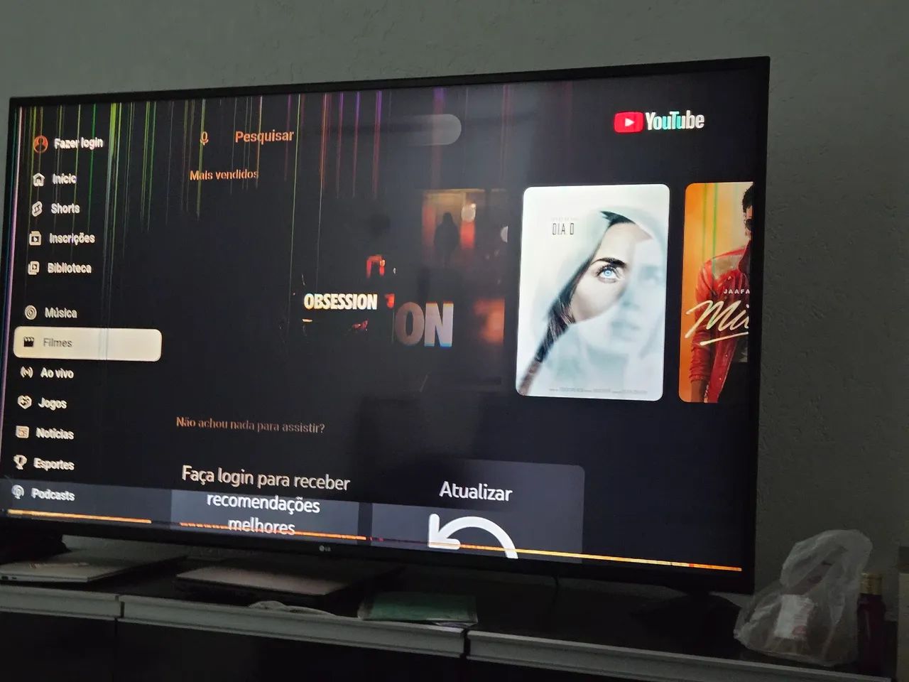 TV LG 60 polegadas para tirada de peças  - Foto 4
