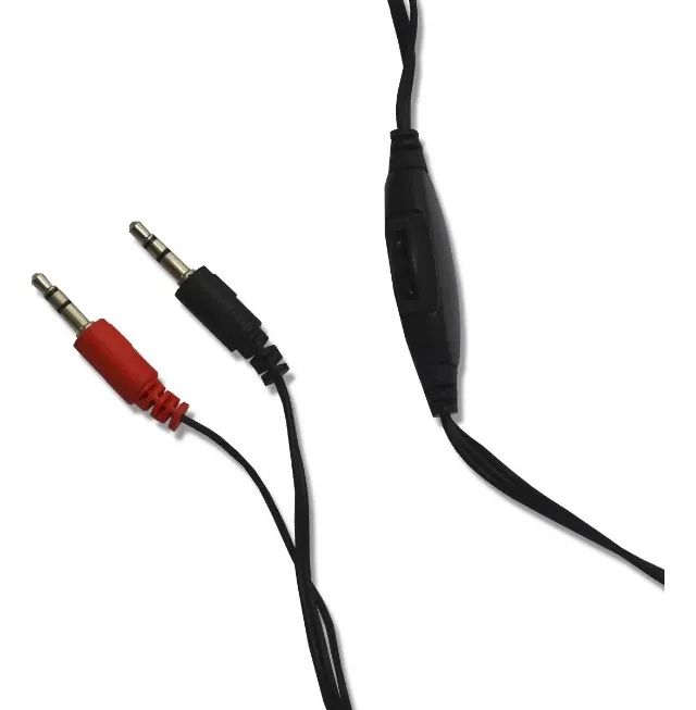 Fone com Microfone C3Plus PH-01SI Prata P2 Estéreo Over-Ear com Controle pode retirar no l - Foto 3