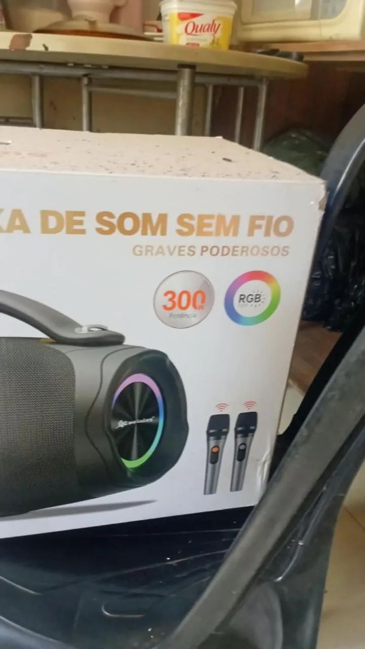 Caixa de som bombox  - Foto 2
