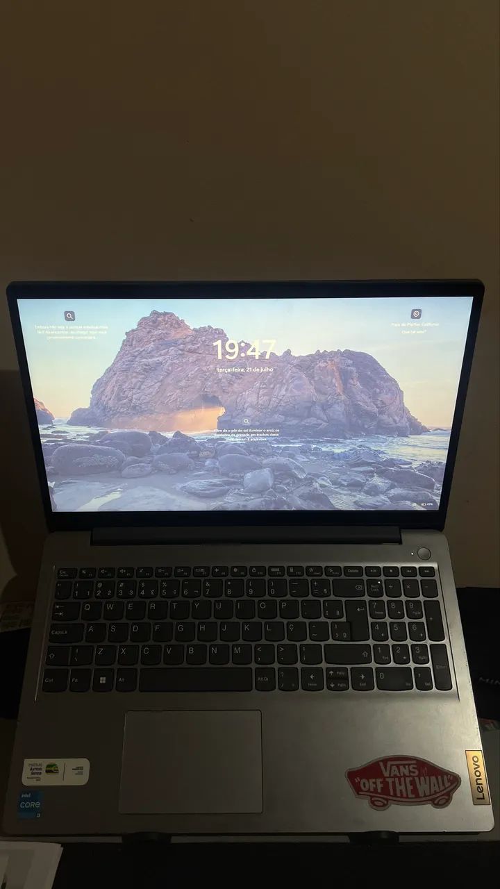 Notebook Lenovo IdeaPad 1i - Intel Core i3 | 4GB RAM | SSD 256GB | Cinza