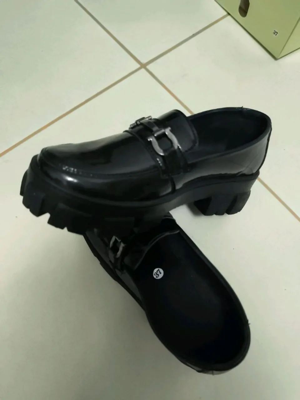 Mocassim Vegano Shoes tratorado 37 - Foto 2