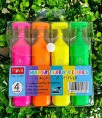 Kit com 4 Pinceis Marca Texto - Foto 3