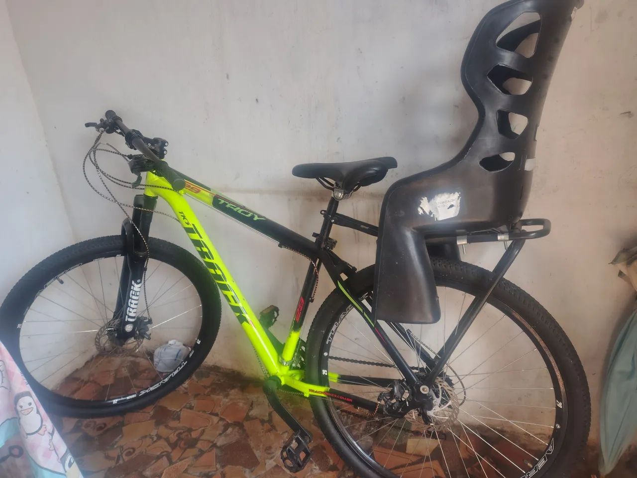 Vende bicicleta aro 29 com cadeirinha infantil  - Foto 3
