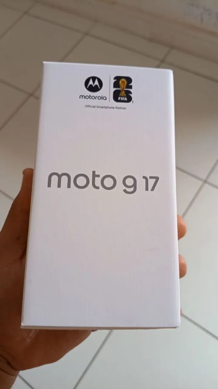 Moto G17 256GB na caixa - Foto 4
