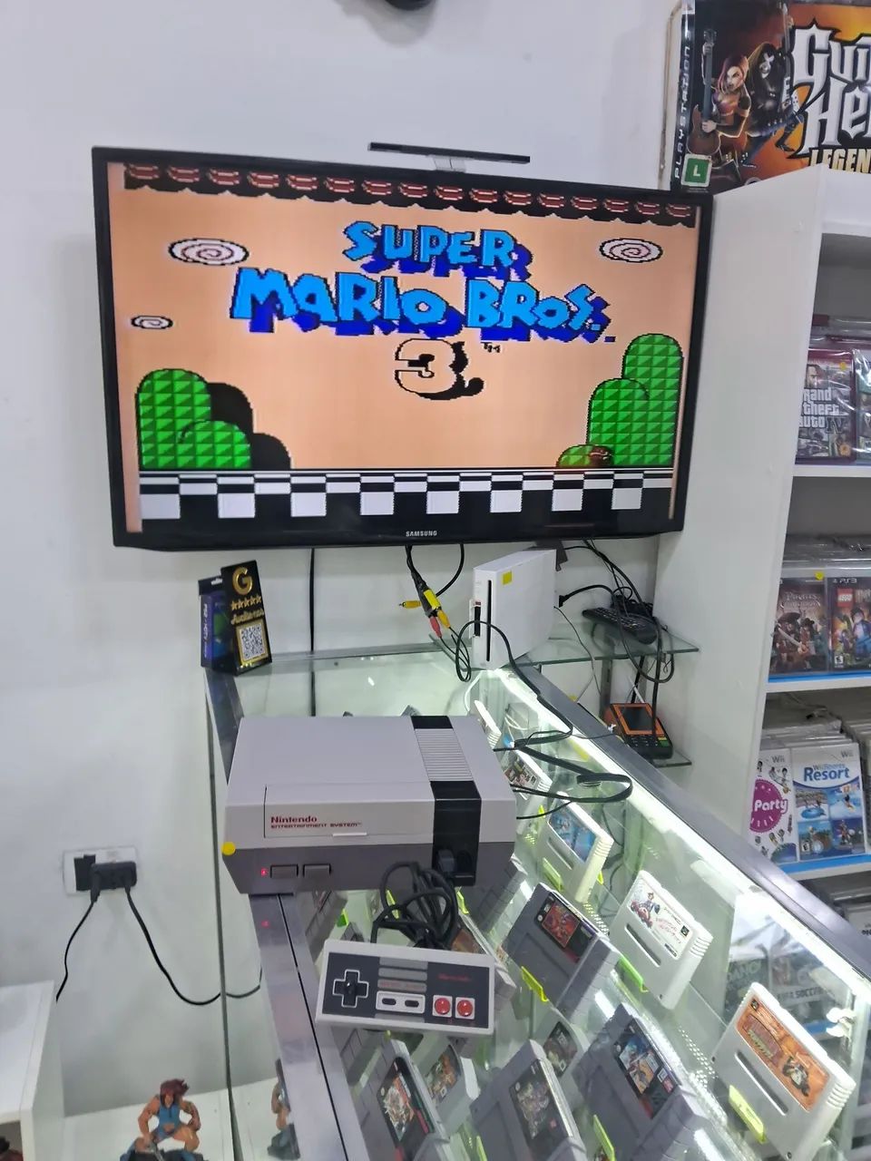 Nintendo 8 bits action set c/ Super mario 3 - Foto 5
