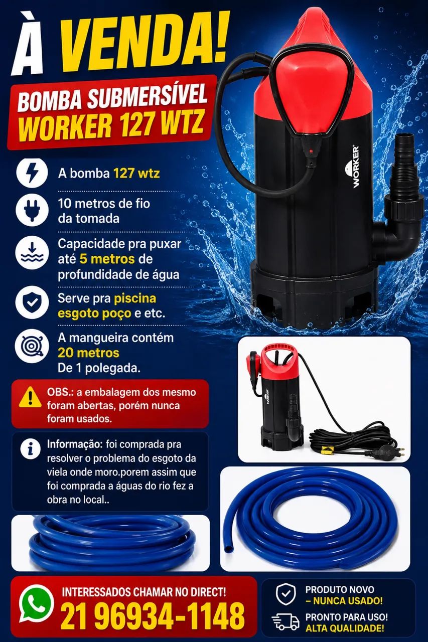 Bomba submersível 