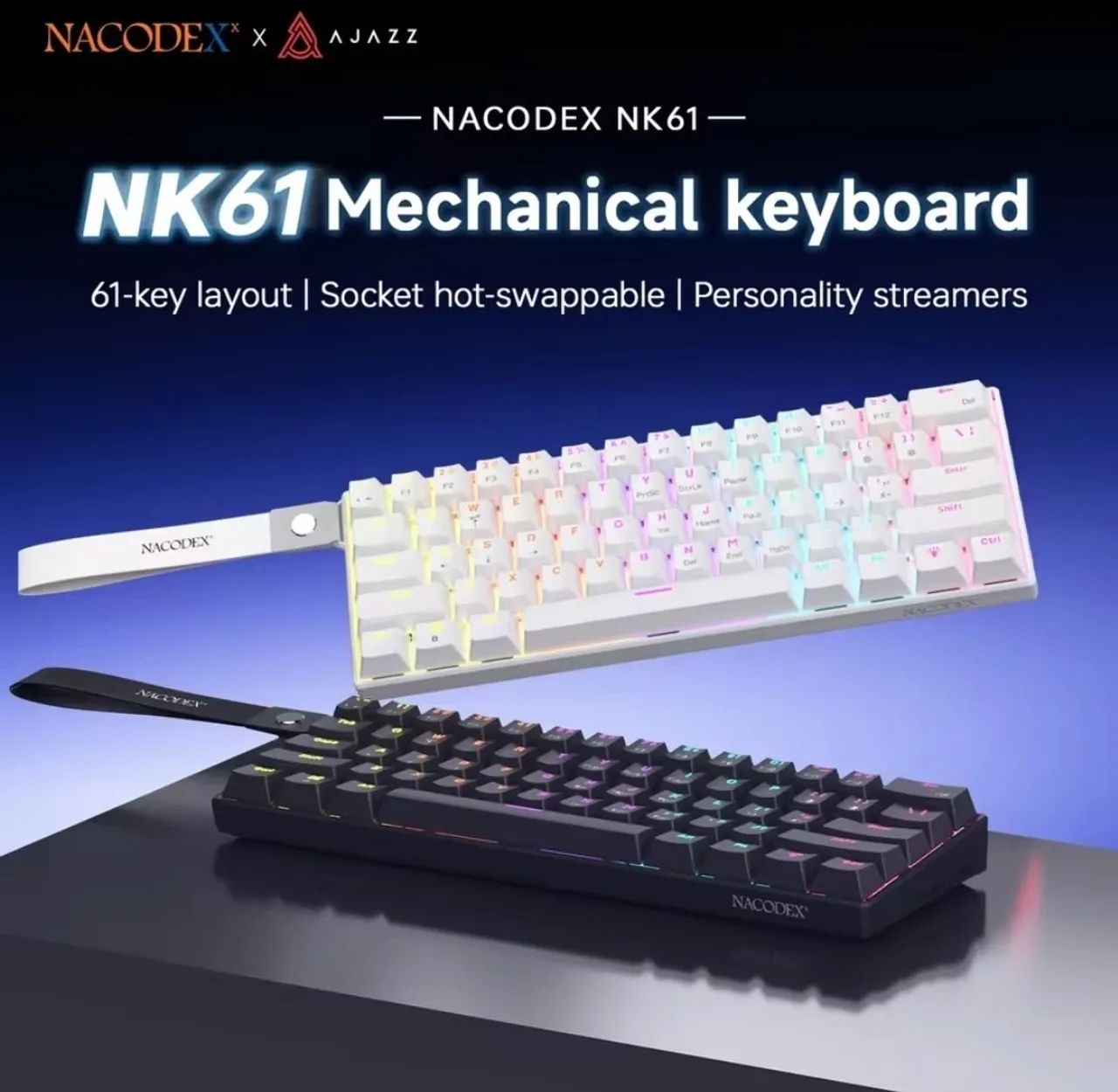Teclado Mecânico RGB Ajazz Switch Red 