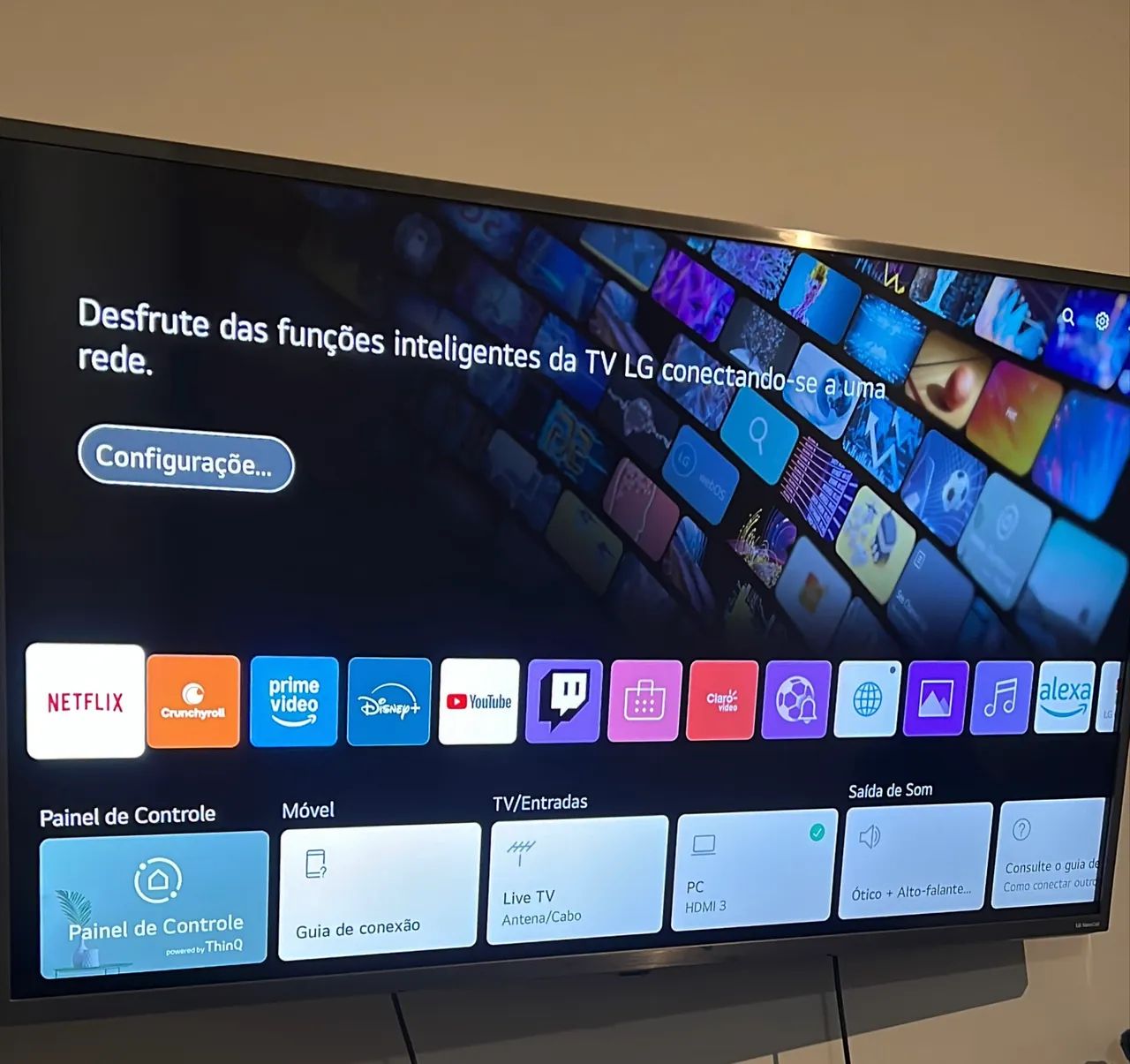 Tv LG 50 polegadas nanocell  