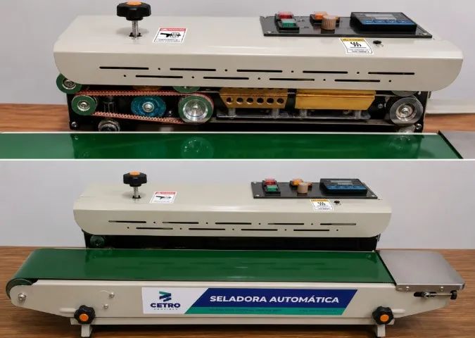 Crivadora e seladora 