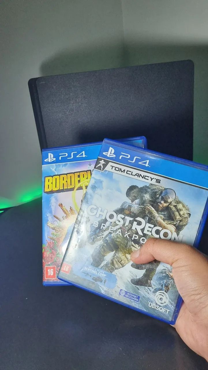Ps4 Slim + 2 Jogos + Controle - Foto 4