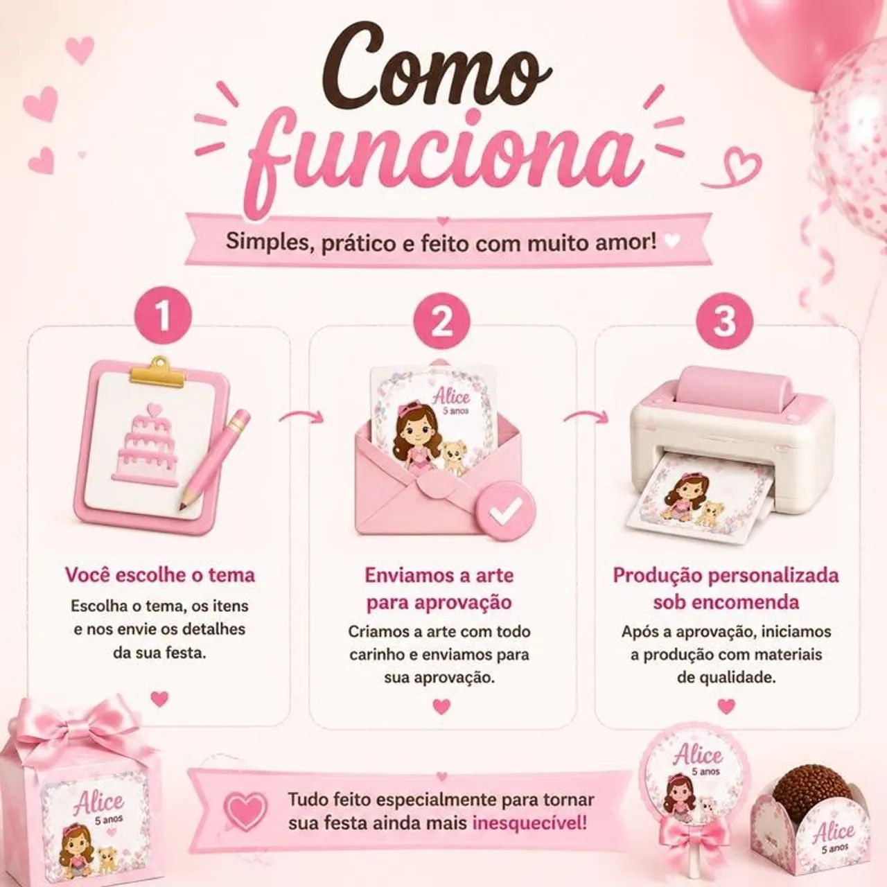 Personalizadas para festa - Foto 4