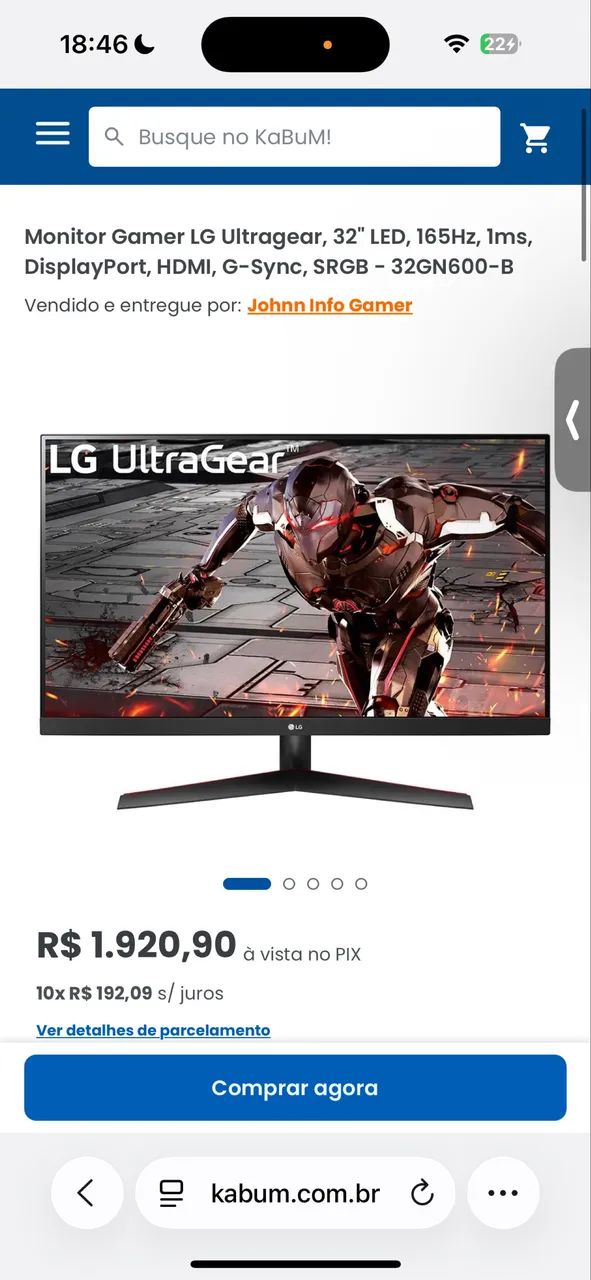 Monitor De 32 Polegadas