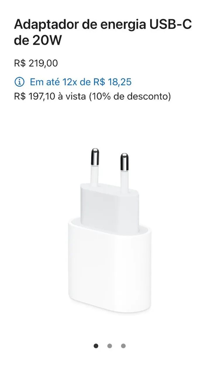 Carregador Original Apple iPhone - Foto 5