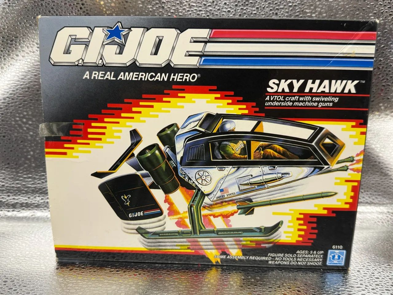 Gi Joe Sky Patrol Sky Hawk - 1990 - Comandos em ação - Hobbies e