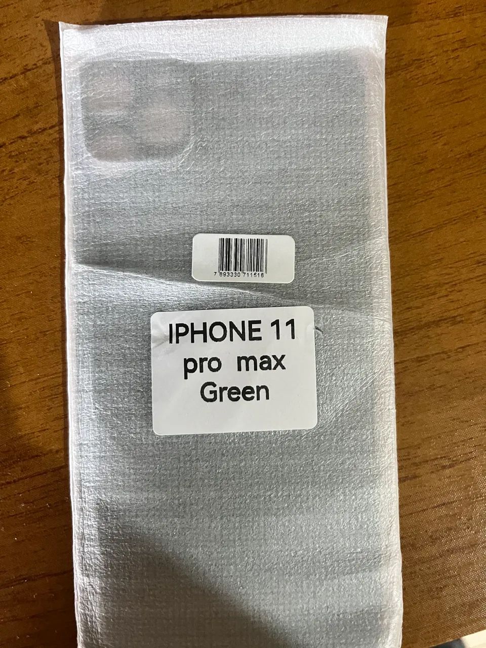 Tampa traseira iPhone e 11 pro Max green
