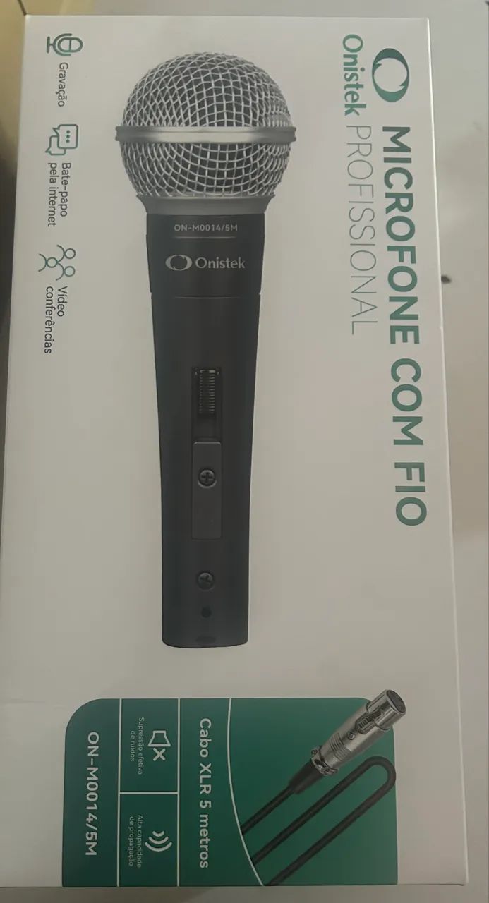 Microfone com fio - Foto 3