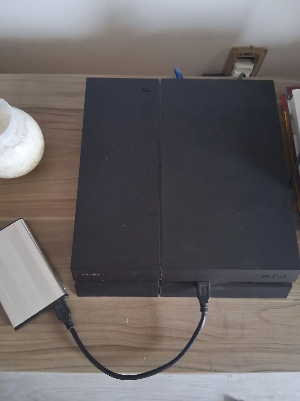 PS4 FAT + HD de 1 TB + 2 jogos - Foto 3